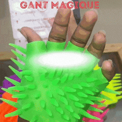 COMBO GANT MAGIC : Une Paire de 2 Gants + Lubrifiant Premium 100ML.