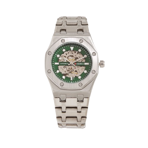 CASIRUI® : Montre Automatique Business Luxe — Acier Inoxydable, Bracelet Premium Et Finition Élégante Haut De Gamme.