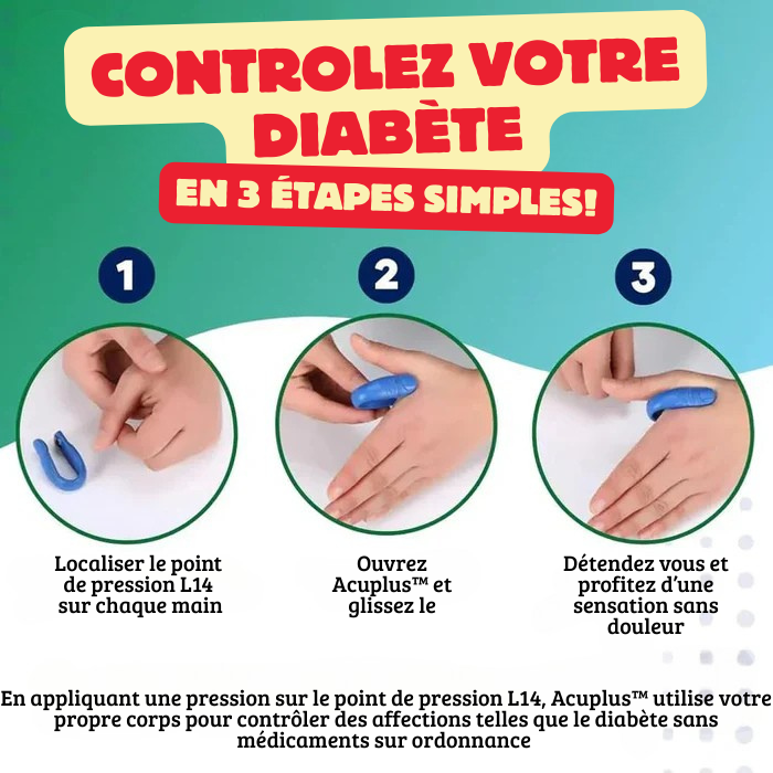 Acuplus : Régulez Naturellement Votre Glycémie -1 Acheté 1 Offert🔥