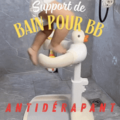 Support de Douche Bébé Réglable – Sécurité & Confort pour le Bain
