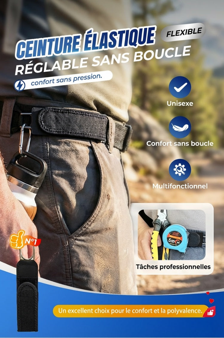 HBelt® : Ceinture Élastique Sans Boucle Pour Hommes & Femmes