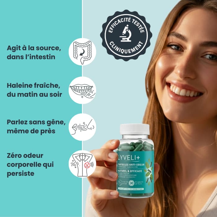 DEOS™ | COMPLÉMENT ANTI-ODEUR