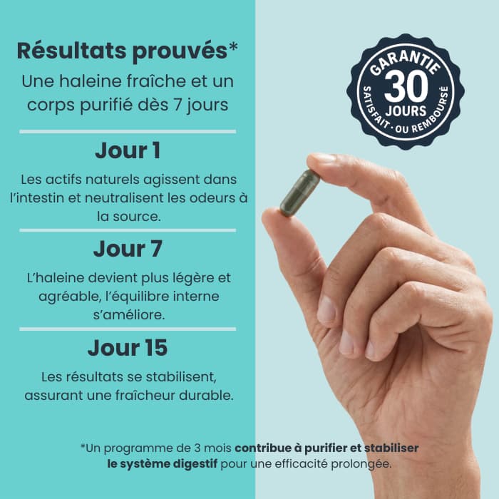 DEOS™ | COMPLÉMENT ANTI-ODEUR