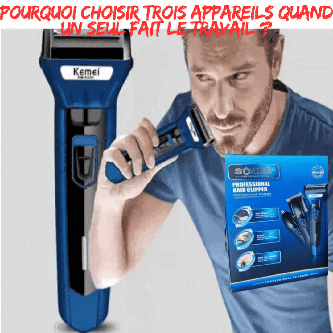 SONAR® : Votre Tondeuse Pro' 3 en 1