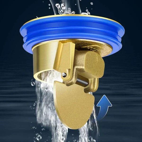 VALVE INOX ANTI ODEUR l  Fini Les Mauvaises Odeurs Dans Votre Douche & Cuisine.